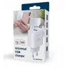 Mobiilseadme laadija GEMBIRD TA-UC-1A12-01 5V 2.4A 12W USB PD, 1 port, Valge