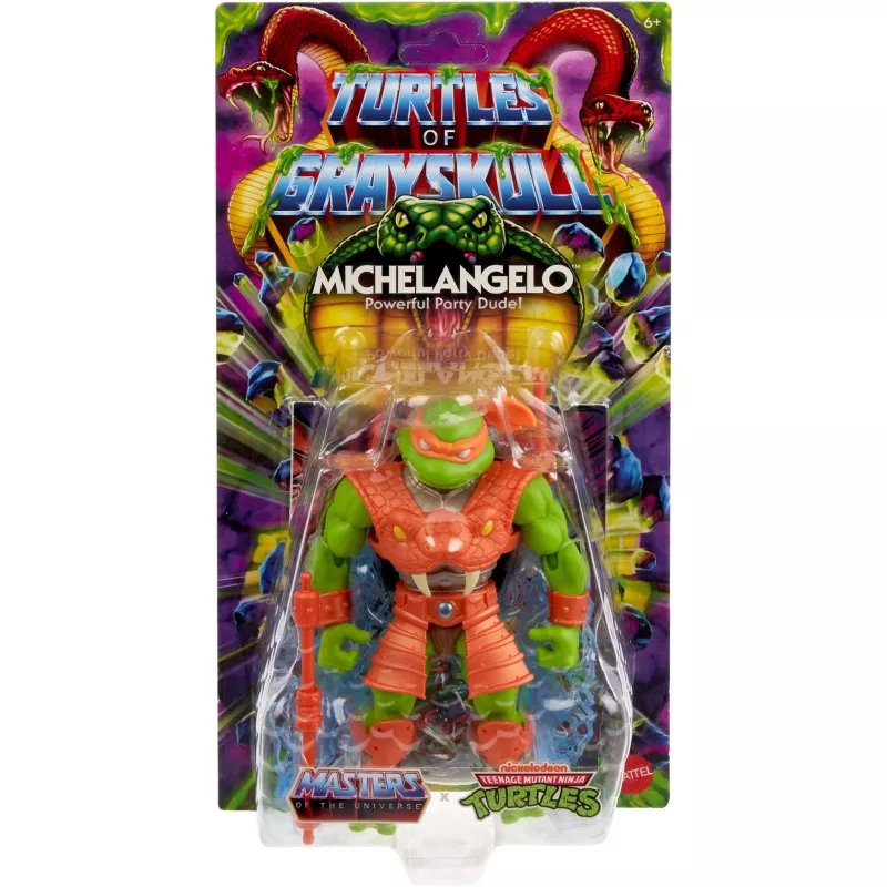 Mängufiguur MATTEL Michelangelo — MOTU Origins TOG Core