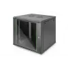 Seinale paigaldatav riiul Digitus DN-19 09U-6/6-EC-SW