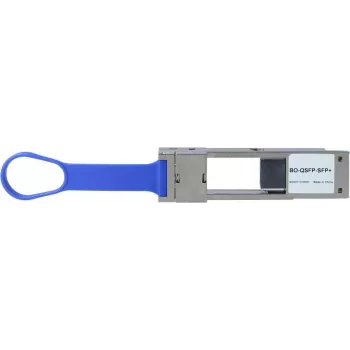 BlueOptics EB49-BO QSFP28-SFP28 muundurimoodul 100 Gigabitise jaoks, SFP28 transiiveripesa, mitme-/ühemoodiline, 0–+70 °C