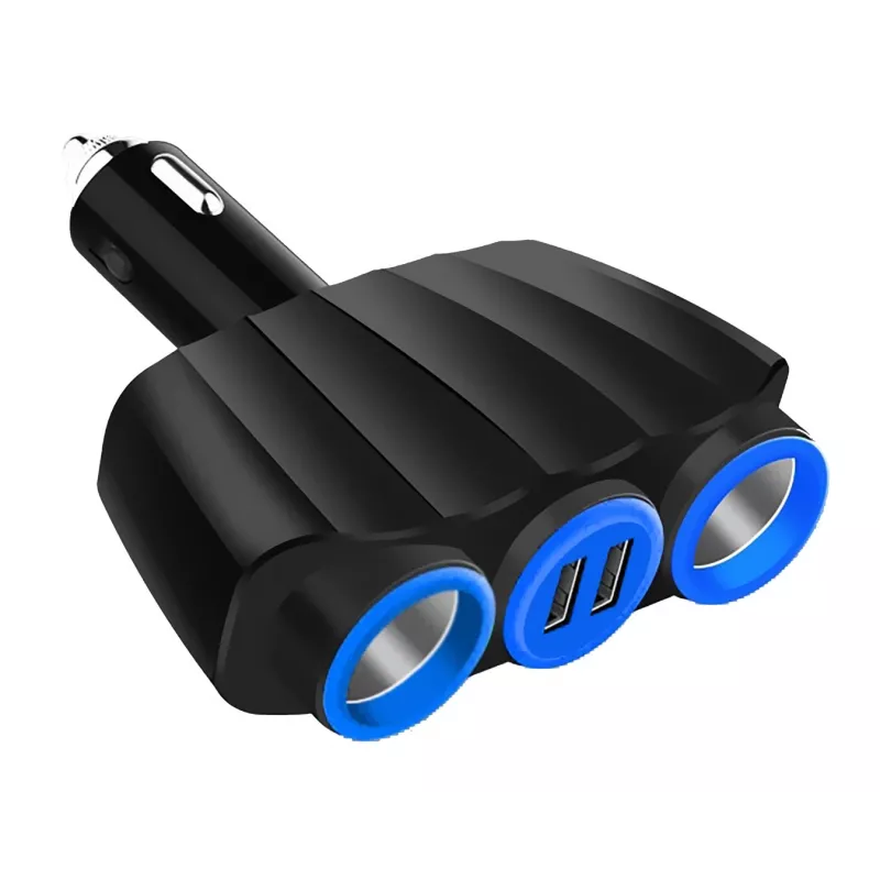 Vakoss TP-3268K 2xUSB sigaretisüütaja pesa jaotur