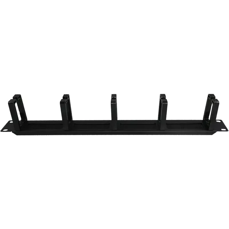 Alantec PK048 1U 19 kaabli korraldaja harjatud läbiviiguga, 5 plastist hoidikut