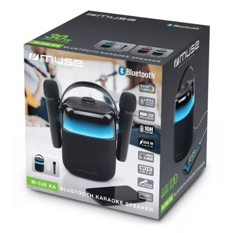 Karaokesüsteem Muse M-530 KA 30 W