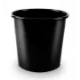 Prügikast Forpus, 11 l, must, plastik