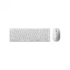 Alogic Echelon Compact USB-C BT klaviatuur saksa+hiir valge - klaviatuur - USB Type C - klaviatuur - USB Type C
