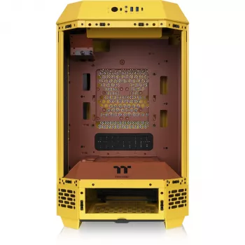 Mini tornkorpus THERMALTAKE The Tower 250 Butter Caramel — microATX/Mini-ITX, ATX tugi, kompaktne korpus