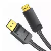 DisplayPort-HDMI-kaabli adapter Vention HAGBH, 2 m, must, 7 mm läbimõõt