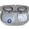 Camry Premium CR 8052 pesumasin, pealtlaetav, 3 kg, hall, valge