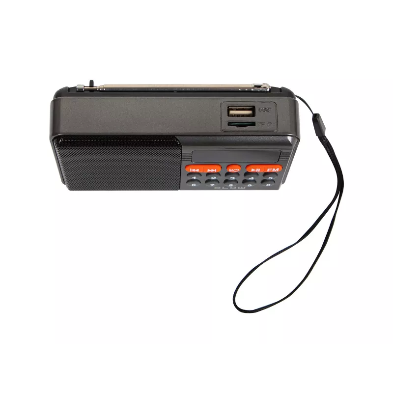 Kaasaskantav analoog AM/FM Bluetooth raadio BLOW RA18 FM-tuuneriga ja Bluetooth-ühendusega