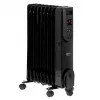 Camry | Küttekeha | CR 7810 | Õlitäitega radiaator | 2000 W | Võimsustasemete arv 3 | Must