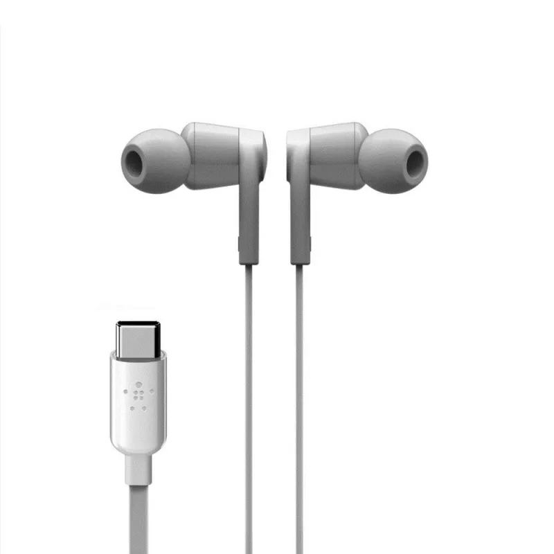 Kõrvaklapid Belkin ROCKSTAR USB USB-C valge