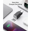 Sisemaine vahelduvvoolu laadija Anker 511 Nano 3 — 30 W, 1× USB-C, 100–240 V, must