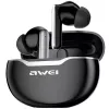 Awei Kõrvaklapid Bluetooth 5.3 T50 TWS Laadimiskarp /Must
