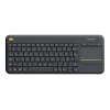 Logitech Wireless Touch Keyboard K400 Plus Mini QWERTZ Must