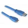 DeLOCK Micro USB 3.0 kaabel 1 m, USB A, 5 Gbit/s, sinine