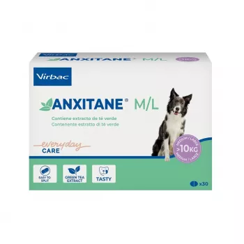 VIRBAC ANXITANE stressitoetus koertele, karp 30 tabletiga