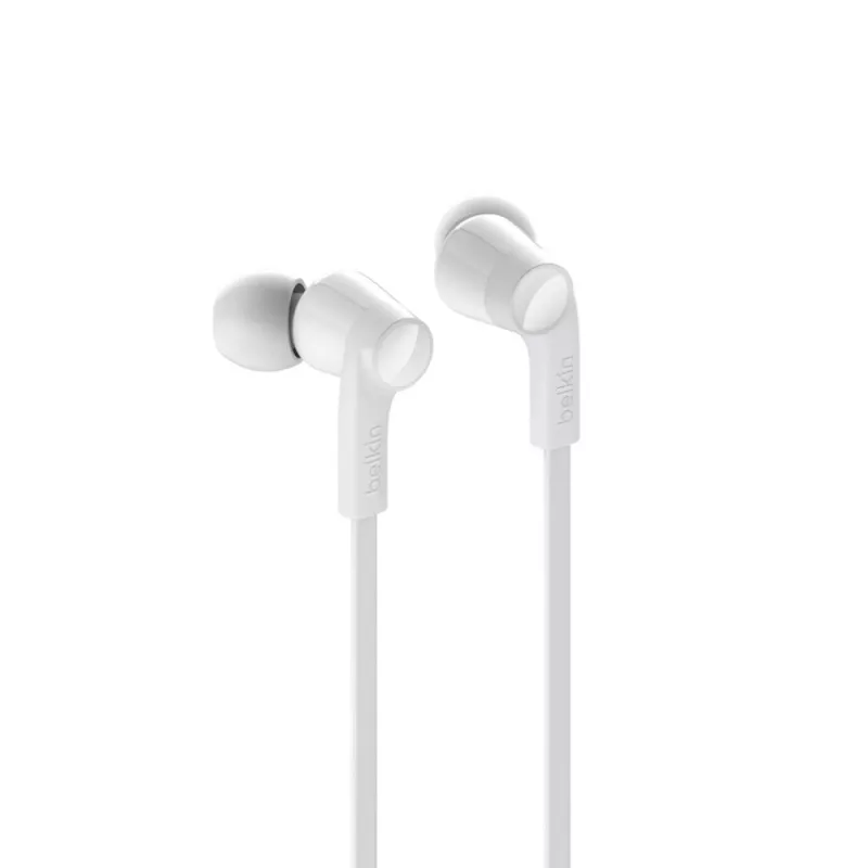 Kõrvaklapid Belkin ROCKSTAR USB USB-C valge