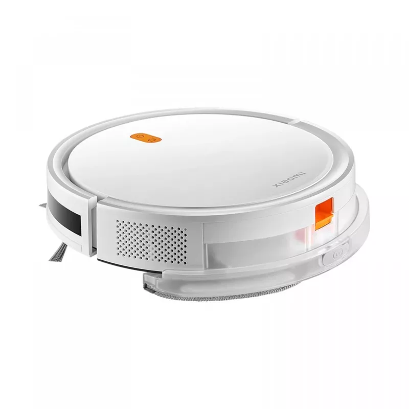 Xiaomi robotolmuimeja E5 valge — 2000 Pa imuvõimsus, 2600 mAh aku, 110 min tööaeg, 0,4 L tolmumahuti, märgpühkimine