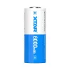 Aku 26650 3,6V Li-ioon 6000 mAh Aku 26650 3 on Xtari laetav standardne li-ioon aku. Ehtne Xtari toode — MPN: 26650-6000 · EAN: