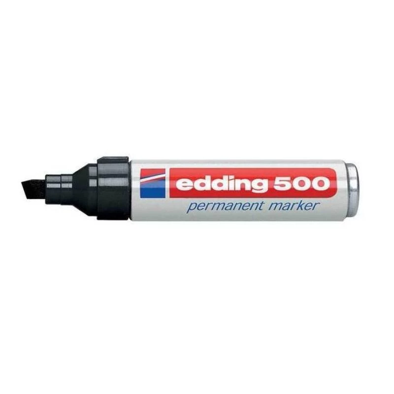 Püsiv marker Edding 500 Must 10 tk