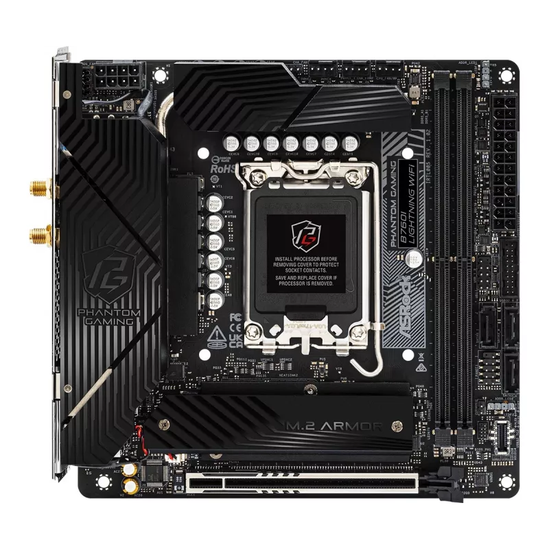 ASRock B760I Lightning WiFi DDR5 Mini-ITX LGA1700 emaplaat