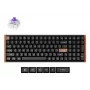 Mehaaniline magnetklaviatuur Keychron K4H-F1 — 96% vormitegur, QWERTY, USB + RF-juhtmevaba + Bluetooth, 100 klahvi, RGB, must