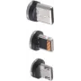 Juhtmepistik ShiverPeaks BS14-19003 USB Micro-B USB-C 8 Contact must hõbedane