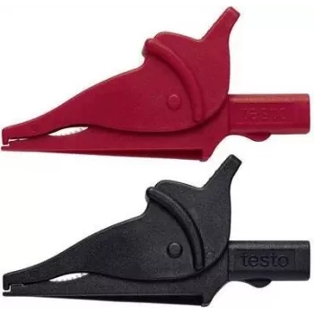 testo krokodilliklemmide komplekt, turvalised krokodilliklemmid (0590 0008)