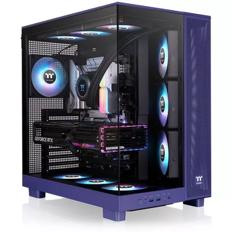 View 380 XL TG ARGB, tornikorpus violet, karastatud klaas x 2