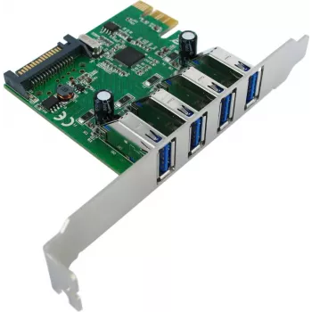 PCI-Express adapter VALUE 15.99.2117 — 4x USB 3.2 Gen1 (5 Gbit/s)