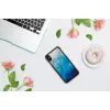 iKinsi telefonikott iPhone XS Maxile — sinise järve must viimistlus