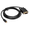Kaablisuguvaheti USB USB-C VGA Akasa AK-CBCA17-18BK