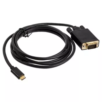 Kaablisuguvaheti USB USB-C VGA Akasa AK-CBCA17-18BK