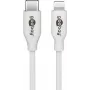 Laadimis- ja sünkroonimiskaabel Goobay Lightning to USB-C 0.5m