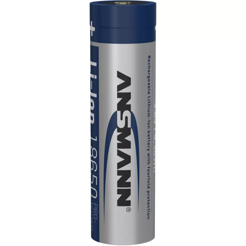 Ansmann 1307-0003 majapidamispatarei taaslaetav aku 18650 liitiumioon (Li-Ion)