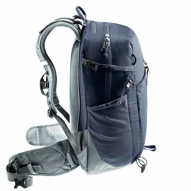 Seljakott DEUTER Trail 25 — 25L matkapäevakott, must-kiltkivi