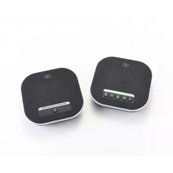 Konverentsikõlar Boom Collaboration GEMINI sisseehitatud mikrofoniga, Bluetooth ja USB, must