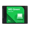 WD WDS100T3G0A-00BJG0 Storage Drive Green on WD pooltoodetud pooljuhtketas (SSD). Selle esiletõstetud omadused on roheline viimistlus, 2,5-tolline vormitegur ja 2,5-tolline ekraani diagonaal.
