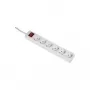 Hama 00030533 liigpingekaitse valge 6 vahelduvvoolu pistikupesa 230 V 3 m