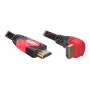 HDMI-kaabel DeLOCK 82688 5 m must/punane