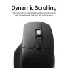 Hiir Keychron M6 Paremakäeline Universaalne — Optiline, RF-juhtmevaba + Bluetooth + USB-C, 30000 DPI, Must