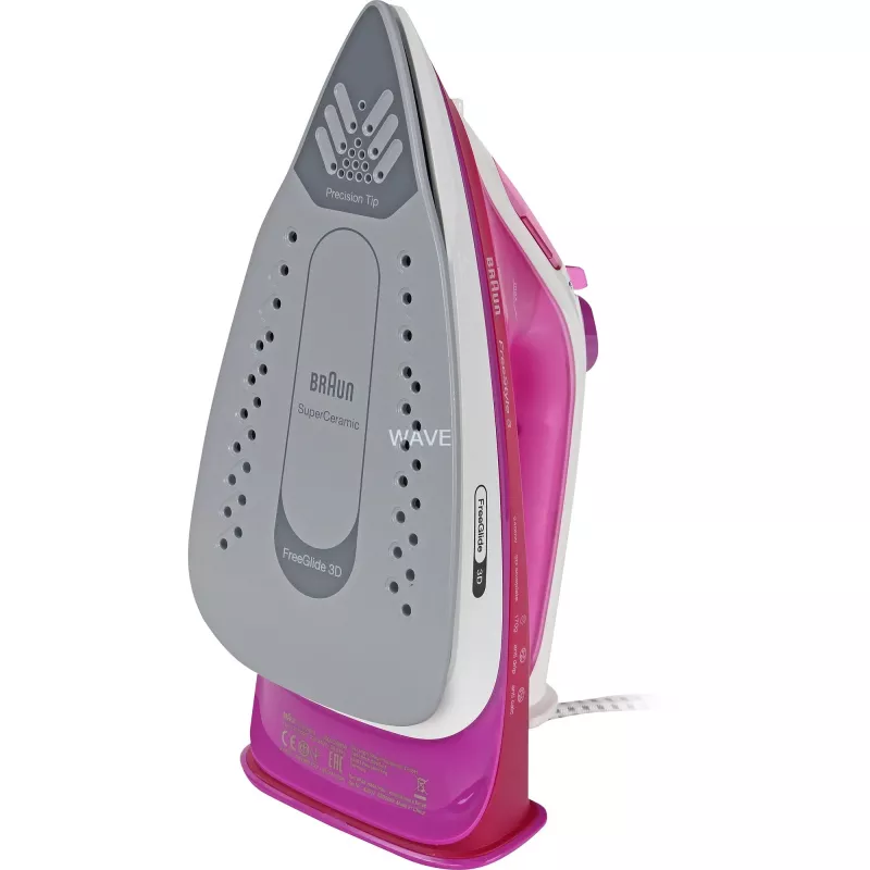 Braun FreeStyle 3 FI 3124 kuiv- ja aurutriikraud keraamilise tallaga 2400 W lilla