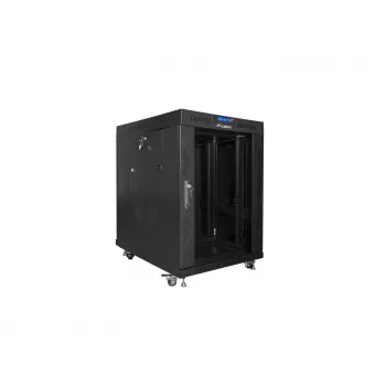 Vabaltseisev rack Lanberg FF01-8015-12BL 15U Must 800 kg