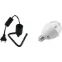 EUROLITE LED Set BC-1 RGB kolmnurkpesa, must — LED-valgustuskomplekt RGB-juhtimisega