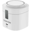 Canyon 4-in-1 juhtmeta laadimisalus, max 30W, mõõdud: 70x70x70.3mm, kaal: 414g, koos 65W laadija ja 1M kaabliga, valge