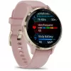 Garmin Venu 3S 3.05 cm (1.2) AMOLED 41 mm Digitaalne 390 x 390 pikslit Puuteekraan Kuldne, Roosa Wi-Fi GPS (satelliit)