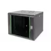 DIGITUS Professional Unique DN-19 09U-6/6-SW - kapp - võrgukapp - sobib seinale paigaldamiseks - must, RAL 9005 - 9U - 48,3 cm (19) (DN-19 09U-6/6-SW)