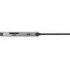 7-ühes USB-C dongel Acer — USB 3.2 Gen 1 USB-C, 3x USB-A, HDMI, SD/microSD, 100 W PD, hõbedane
