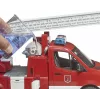 Tuletõrjeauto BRUDER 02673 punane valge ABS sünteetika 4 aastat