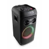 Peokõlar JVC XS-EP514B — stereoportatiivkõlar, 150 W RMS, Bluetooth 5.0, TWS, 4000 mAh aku, karaoke, FM, must